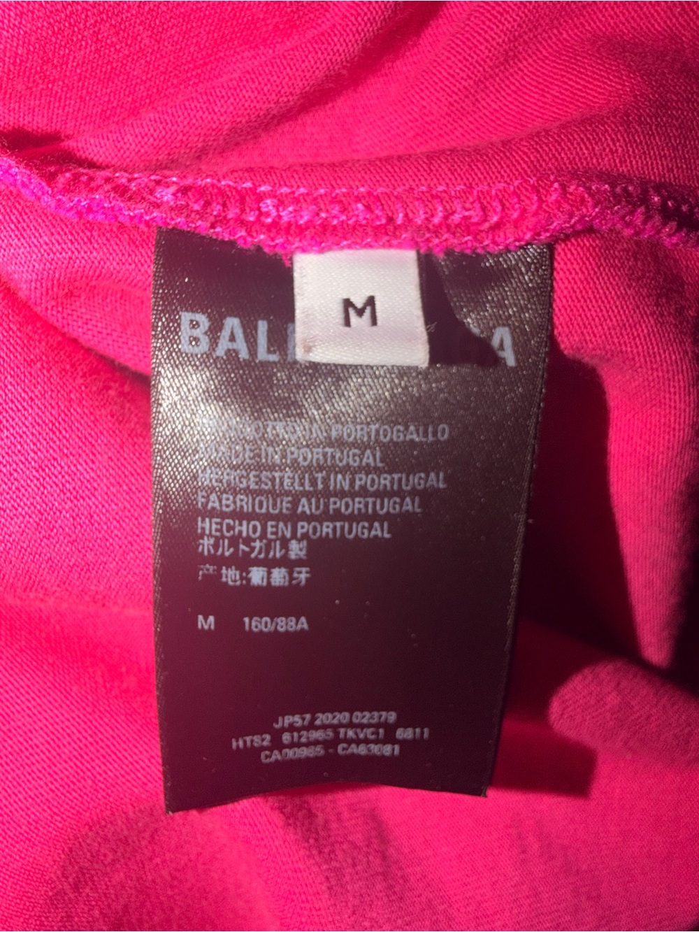 Balenciaga Hot Pink Logo Oversized T-Shirt | Statement Streetwear Tee - Picture 8 of 8